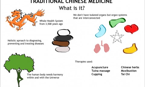 Infographic about Traditional Chinese Medicine